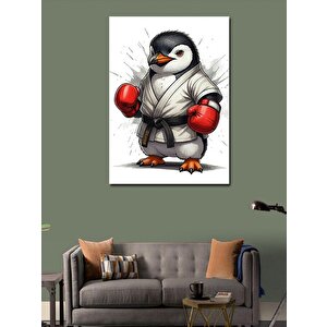 Kanvas Tablo Karate Pengueni 100x140 cm