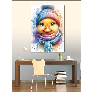 Kanvas Tablo Atkılı Civciv 50x70 cm