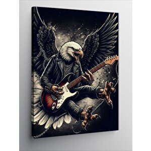 Kanvas Tablo Kartal Rock Konseri 100x140 cm