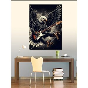 Kanvas Tablo Kartal Rock Konseri 100x140 cm