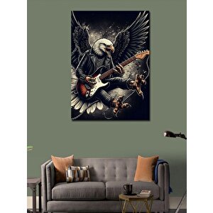 Kanvas Tablo Kartal Rock Konseri 100x140 cm