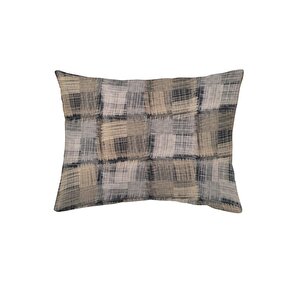 Pamuklu Polycotton Renkli Ekose 160x200 + 2*(50x70) Çift Kişilik Lastikli Çarşaf Takımı