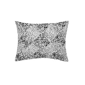 Pamuklu Polycotton Geometrik Ücgenler 160x200 + 2*(50x70) Çift Kişilik Lastikli Çarşaf Takımı