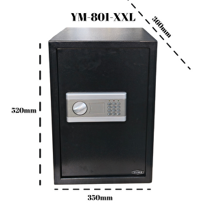 Yuma Ym-801xxl Elektronik Şii̇freli Ve Anahtarlı Mega Boy