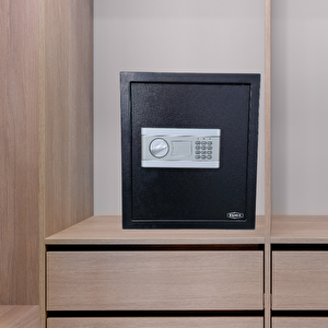 Yuma Ym-801xl Elektronik Şifreli Ve Anahtarlı Çelik Kasa