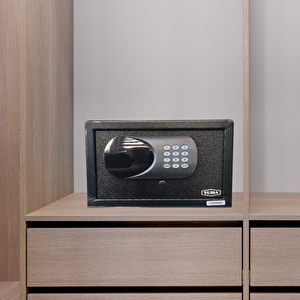Yuma Ym-802s Elektronik Şifreli Ve Anahtarlı Çelik Kasa