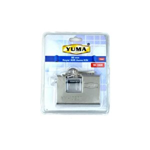 Ym-1080r Kayar Sürgülü Asma Kilit 80mm