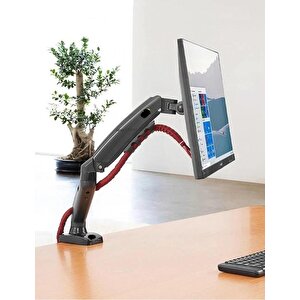 21.5''inç  Lcd Led Monitör Masa Üstü  Full Hareketli Askı Aparatı