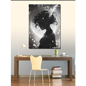Kanvas Tablo Gölge Ve Yıldızlar 70x100 cm
