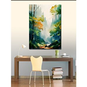 Kanvas Tablo Orman Yolu 50x70 cm