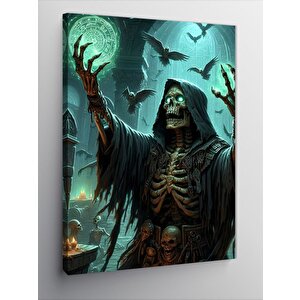 Kanvas Tablo Orman Perisi Gibi Görünen Azrail 50x70 cm