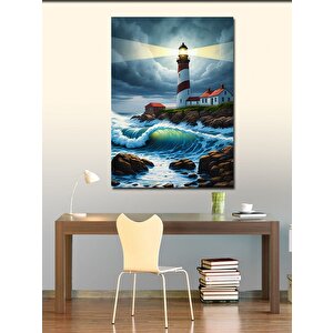 Kanvas Tablo Papağan Gözetleme Yapıyor 50x70 cm