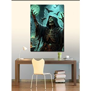 Kanvas Tablo Orman Perisi Gibi Görünen Azrail 100x140 cm