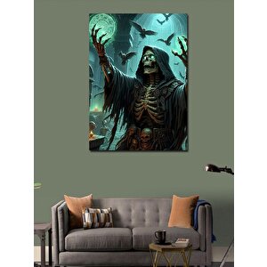 Kanvas Tablo Orman Perisi Gibi Görünen Azrail 100x140 cm