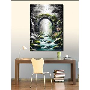 Kanvas Tablo Büyülü Orman Yolu 100x140 cm