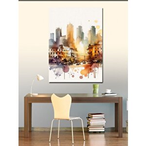 Kanvas Tablo Şehir Manzarası 50x70 cm