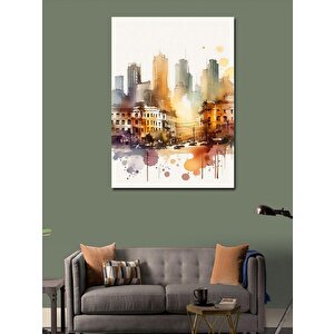 Kanvas Tablo Şehir Manzarası 50x70 cm
