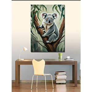 Kanvas Tablo Daldaki Koala 100x140 cm