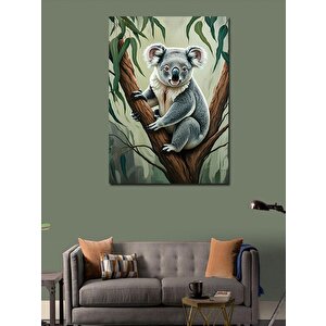 Kanvas Tablo Daldaki Koala 100x140 cm