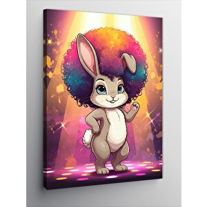 Kanvas Tablo Sevimli Maskot 100x140 cm