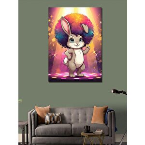 Kanvas Tablo Sevimli Maskot 100x140 cm