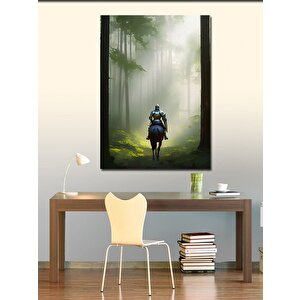 Kanvas Tablo Ormanda Yürüyüş 50x70 cm