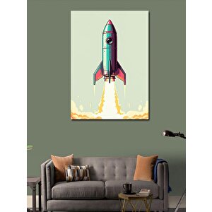 Kanvas Tablo İskambil Kartları Ve Sihir 50x70 cm