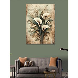 Kanvas Tablo Zambak Çiçeği 50x70 cm