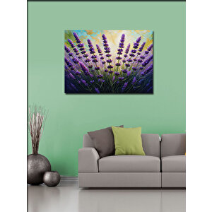 Kanvas Tablo Lavanta Çiçek Tarlası 70x100 cm