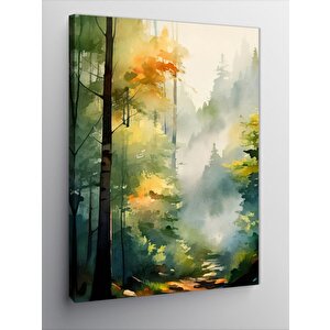 Kanvas Tablo Orman Yolu 70x100 cm