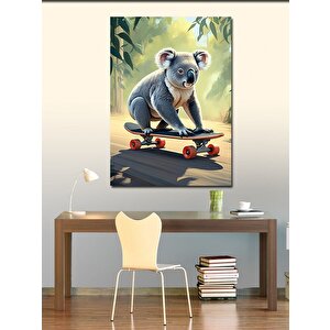 Kanvas Tablo Kaykaycı Koala 50x70 cm