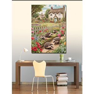 Kanvas Tablo Süsen Çiçeği 70x100 cm