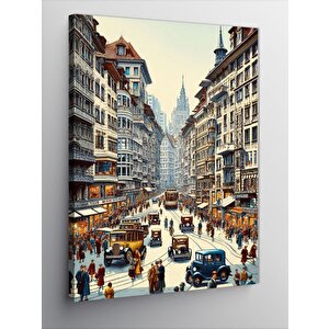 Kanvas Tablo Eski New York 70x100 cm