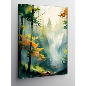 Kanvas Tablo Orman Manzarası 50x70 cm