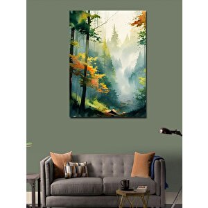 Kanvas Tablo Orman Manzarası 50x70 cm