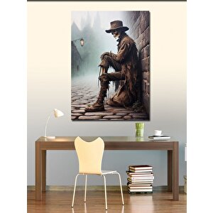 Kanvas Tablo Issız Sokak 50x70 cm