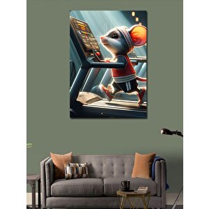Kanvas Tablo Sporcu Fare 100x140 cm