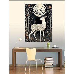 Kanvas Tablo Ormandaki Geyik 50x70 cm
