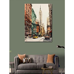 Kanvas Tablo New York Sokakları 70x100 cm