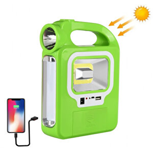 Solar Çalişma-kamp Lambasi, Powerbank Özellikli, Güçlü Aydınlatma