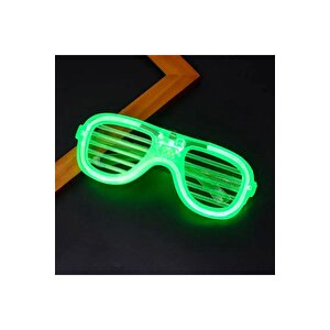 Led Işikli Gözlük Işikli Yilbaşi Parti̇ Gözlüğü 5 Li̇ Set Mavi̇ Kirmizi Pembe Yeşi̇l Beyaz Led Işikli