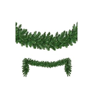 Vip  2.50 Metre 32 Cm Çap Yeşi̇l Garland Yeşi̇l Çam Dali Yilbaşi Süsleri̇ Green Garland Decor Chri̇stmas