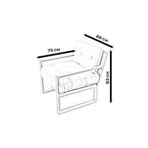 Gala 2+1+1 Bahçe Balkon Teras Koltuk Takımı | Doğal Ahşap Detaylı Konforlu Ve Şık Oturma Grubu