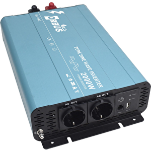 Orbus Eco 12 V 2000 W Tam Sinüs İnverter