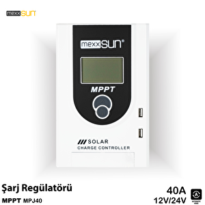 Mexxsun 12/24v 40a Mppt Solar Şarj Regülatörü