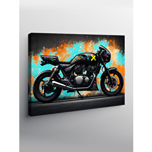 Kanvas Tablo Modern Motosiklet Tasarımı 70x100 cm