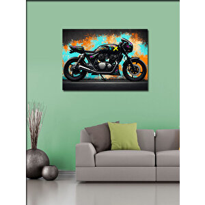 Kanvas Tablo Modern Motosiklet Tasarımı 70x100 cm
