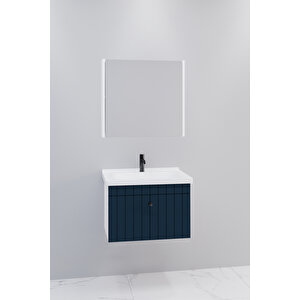 Alice 65 Cm Banyo Dolabı Bgn Aynalı - Boy Dolap Hariç Lacivert