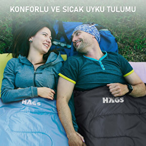 Haegs Uyku Tulumu, Battaniye, Kamp Uyku Tulumu, Outdoor Dış Mekan Çadır Karavan, 3 - 4 Mevsim, Yazlık Uyku Tulumu - Kış Uyku Tulumu, Ultra Hafif, Sıcak Ve Kompakt - Kırmızı