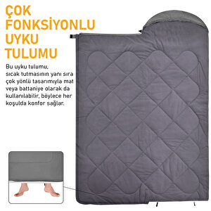 Haegs Uyku Tulumu, Polar, Battaniye, Kamp Uyku Tulumu, Outdoor Dış Mekan, 3 - 4 Mevsim, Yazlık Uyku Tulumu - Kış Uyku Tulumu, Ultra Hafif, Sıcak Ve Kompakt - Polar -siyah